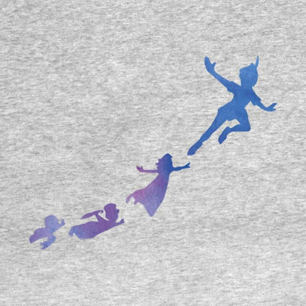 Peter Pan silhouettes by oceanegp